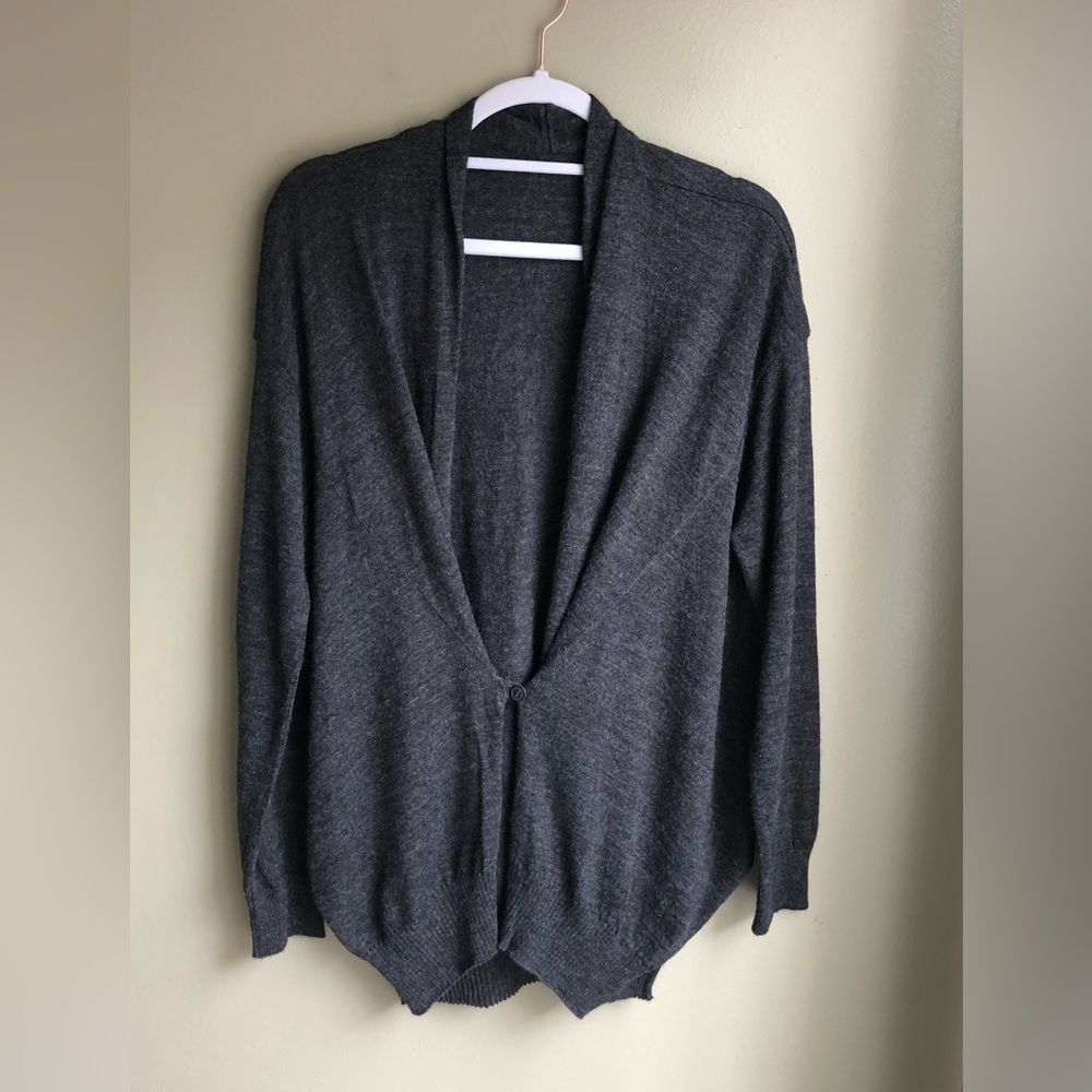 Squalo Women’s Sweater Cardigan Grey